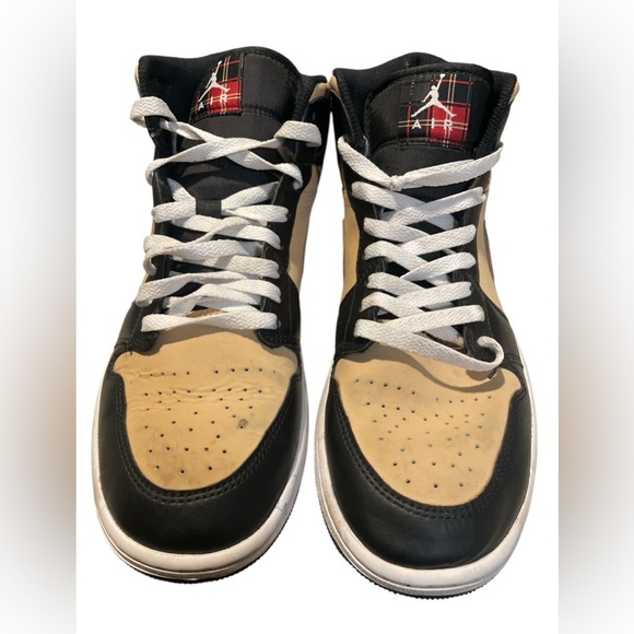 Jordan 1 Mid SE Tartan Swoosh - Picture 4 of 7